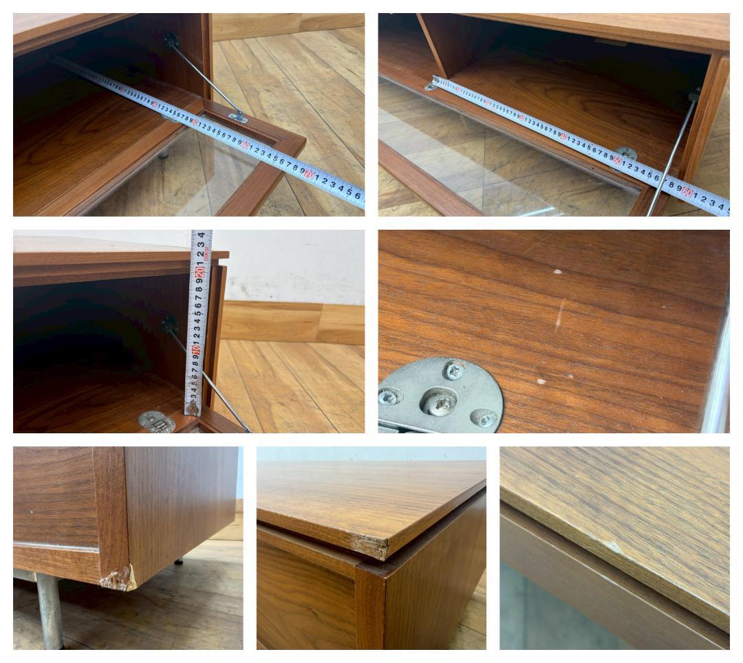 T8036☆美品☆CIBONE☆シボネ☆テルム☆ウォールナット☆テレビボード☆