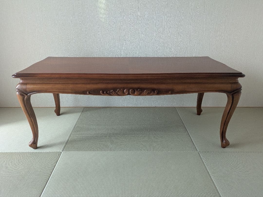 【マルニ木工】センターテーブル 猫脚 マキシマム クラシカル ロココ調 テーブル