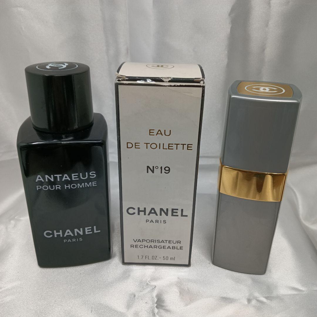 CHANEL アンタウス プールオム200ml& N°19 50ml2本セット