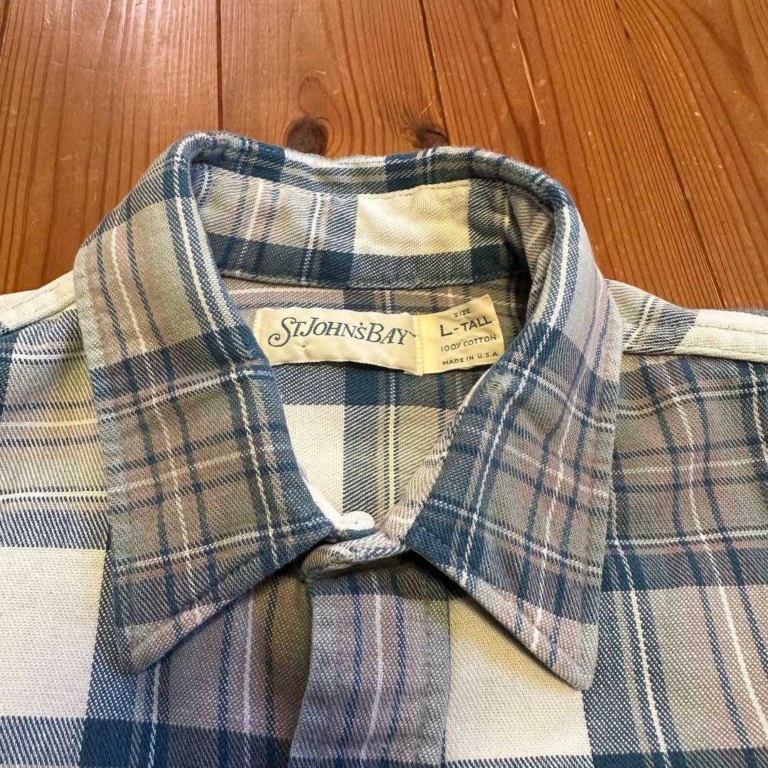 セ*ク様 90sセントジョンズベイBIG MACフランネルシャツUSAアメリカ製