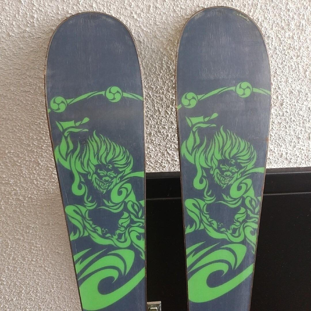 ロシニョール スキー板 ツインチップ　風神雷神　148cm