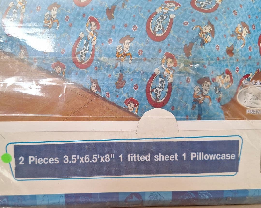 新品　レア　ビンテージ　トイ・ストーリー シーツセット　ディズニー　生地
