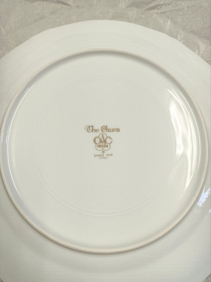 大倉陶園　ブルーインペリアル　ミート皿