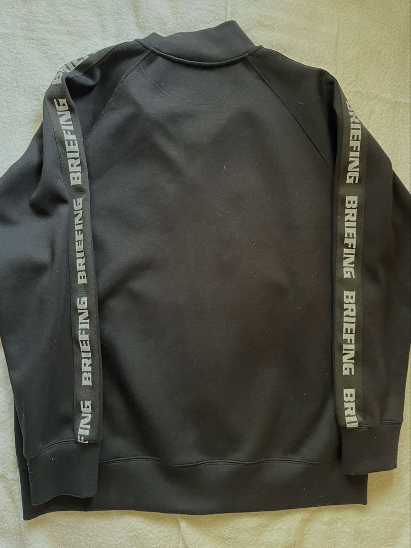 ブリーフィング　ブラックジップアップジャケットL