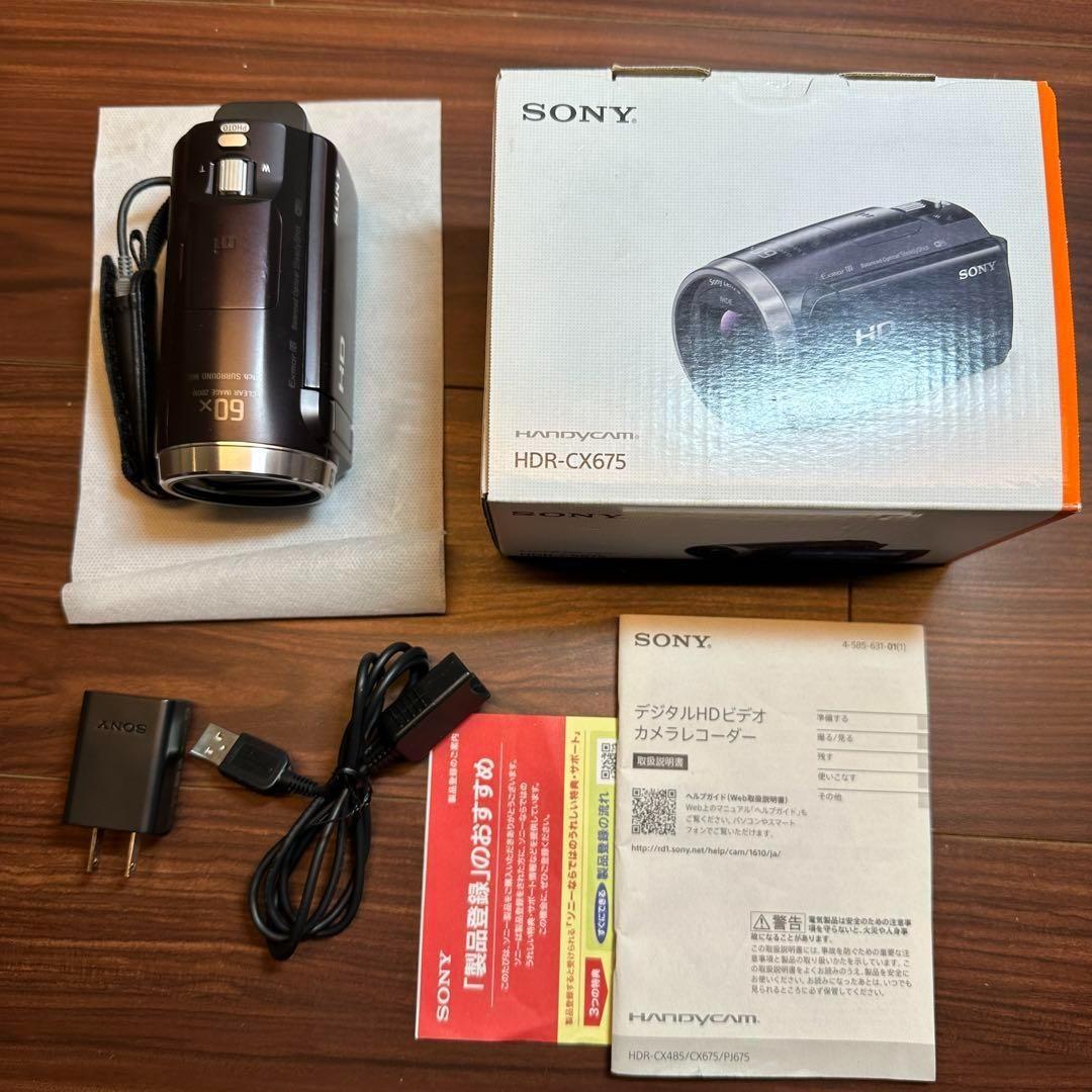 SONY HDR-CX675 ビデオカメラ 2440