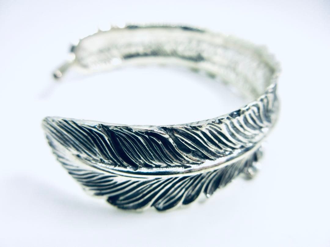 0*1様 B6 シルバー925 バングル ブレスレット スターリングシルバー