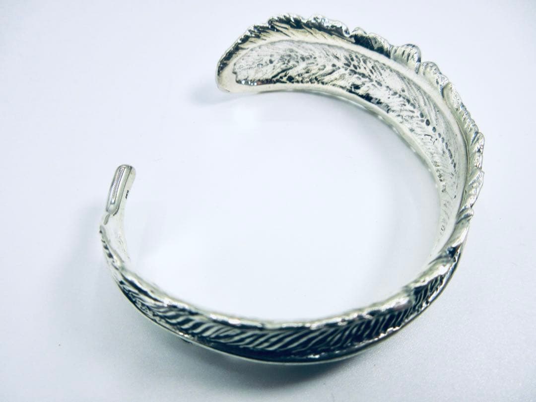 0*1様 B6 シルバー925 バングル ブレスレット スターリングシルバー