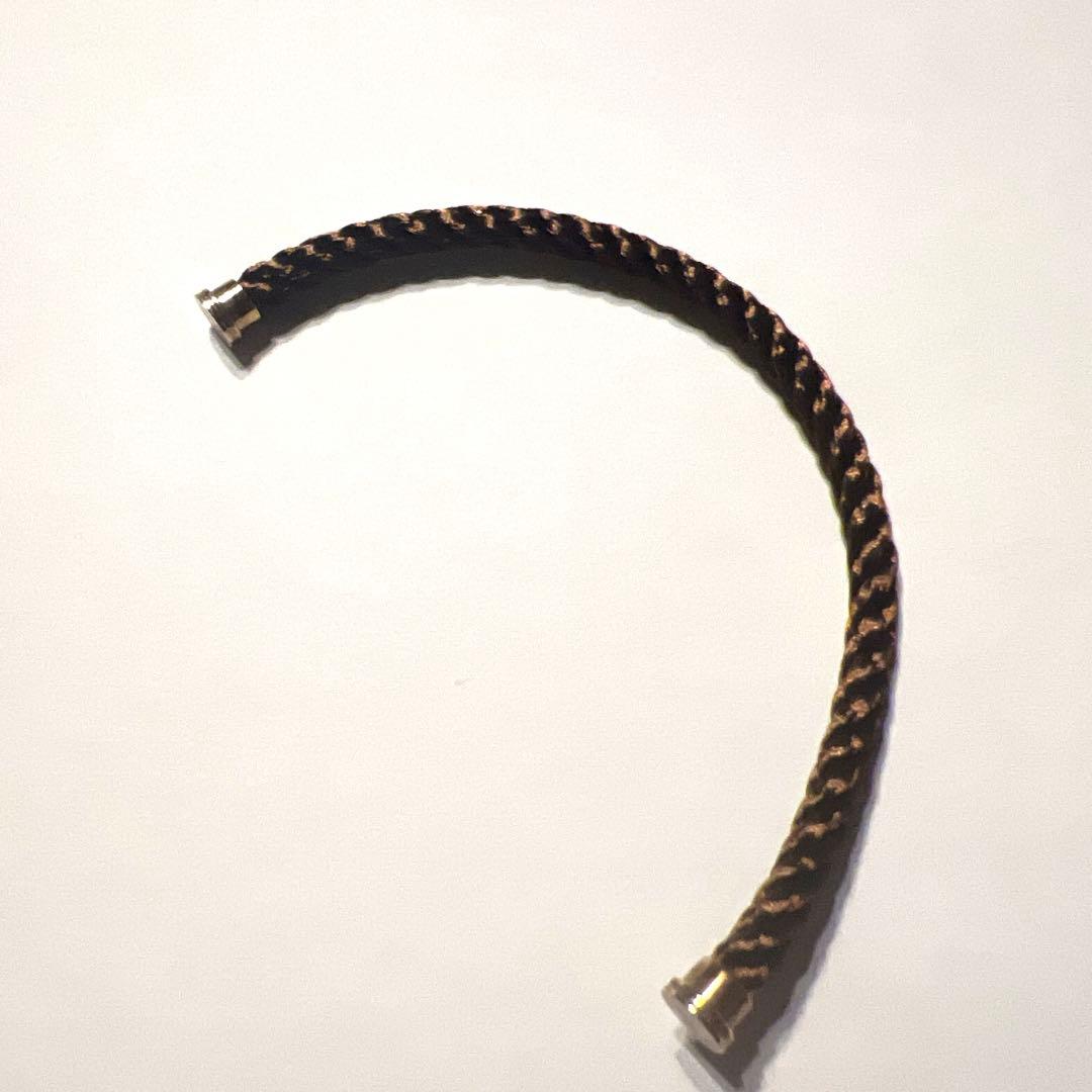 FRED フォース10 ブレスレットゴールド茶色14cm