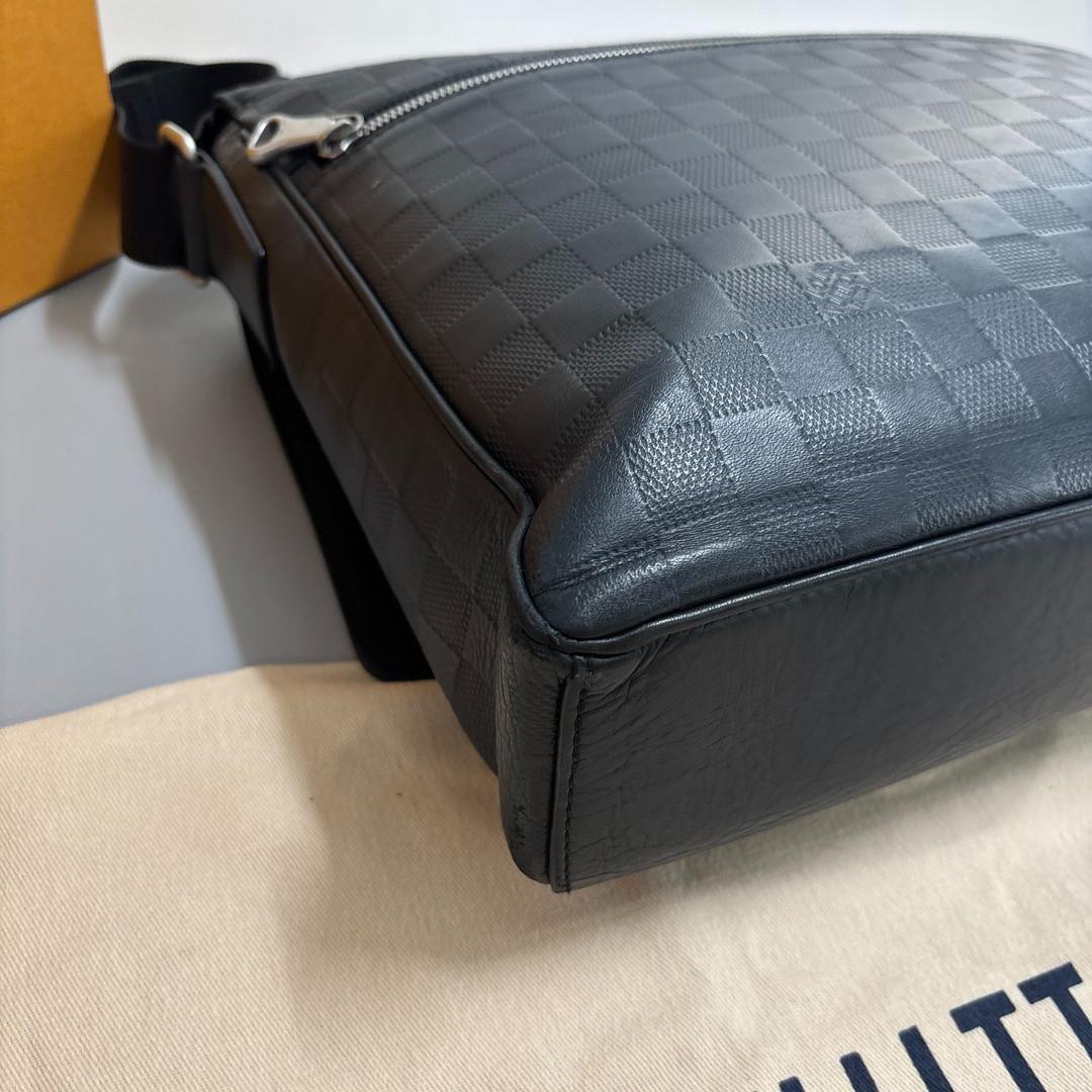 超極美品/IC ルイヴィトン ダミエアンフィニ ディストリクト ショルダーバッグ