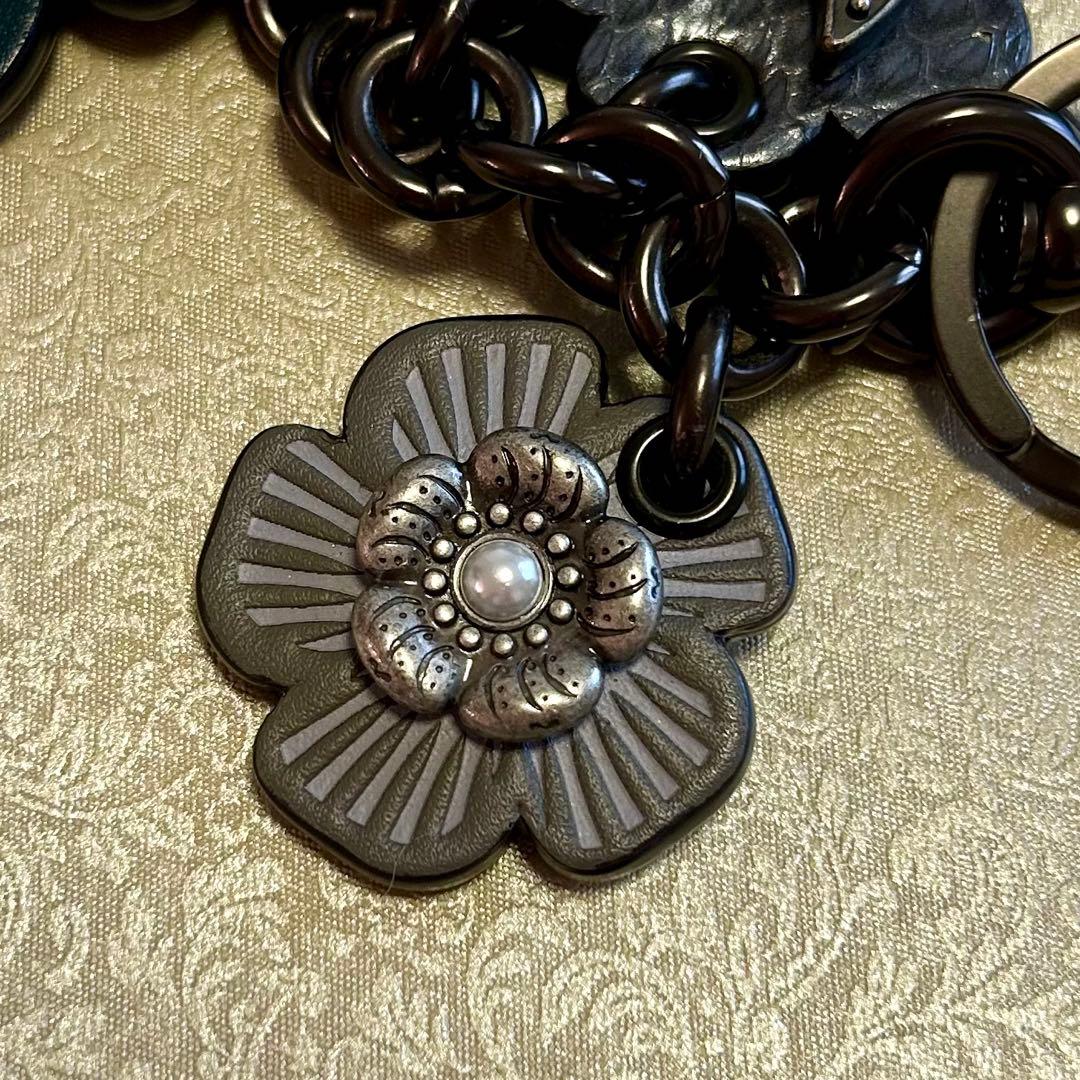 美品⭐︎Coach 1941ティーローズキーホルダー 猫 チャーム コーチ　希少