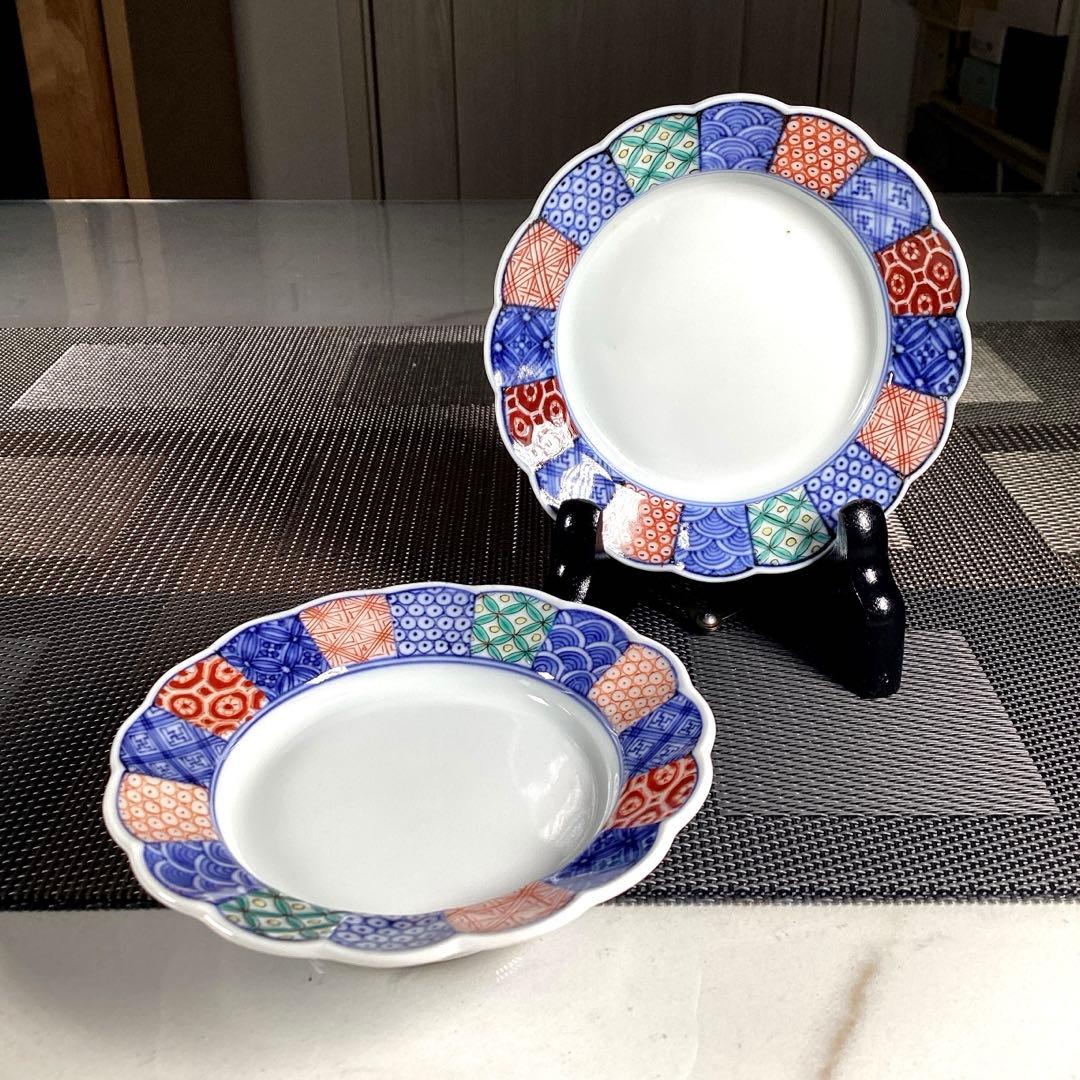 十二代　柿右衛門　小皿　2枚