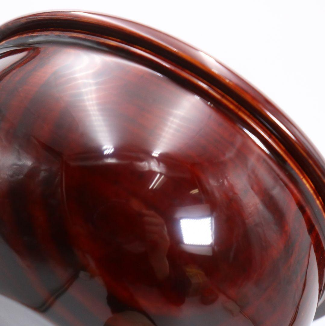 中谷秀斉作 覚々斎好写 老松 薄茶器 壷々青海波仕覆 茶道具　V942　T1