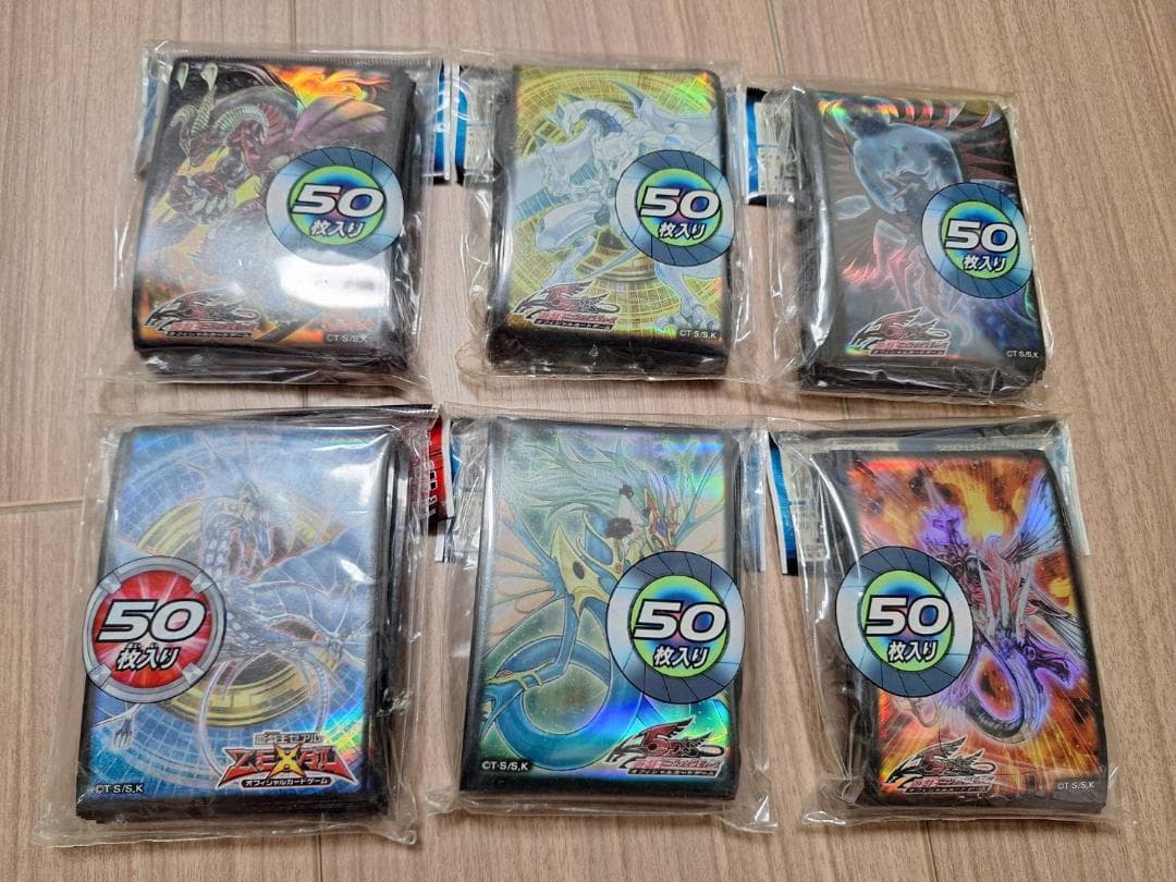 あ*た様 遊戯王　公式　スリーブ　5D’s　ZEXAL期　未開封品