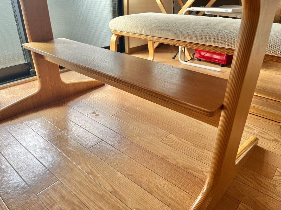 【無印良品】リビングでもダイニングでもつかえる ダイニングテーブル オーク材