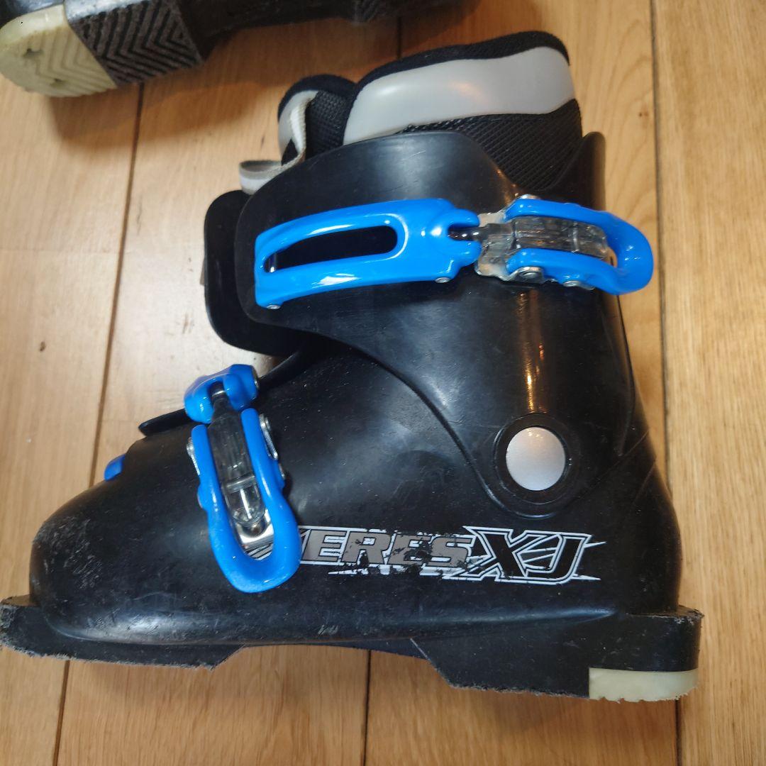 KAZAMA スキー106cm ブーツ 約21cm ストック 91cm セット