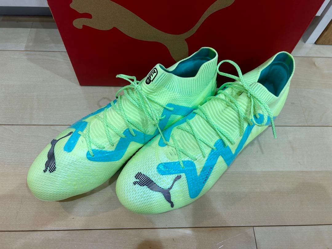 【プーマ】 サッカースパイク フューチャー アルティメット HG/AG イエロー