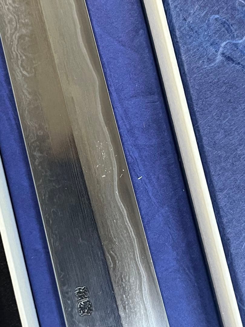 希少　特別仕様鍛流線浮かし　重房　霞　切付蛸引　尺