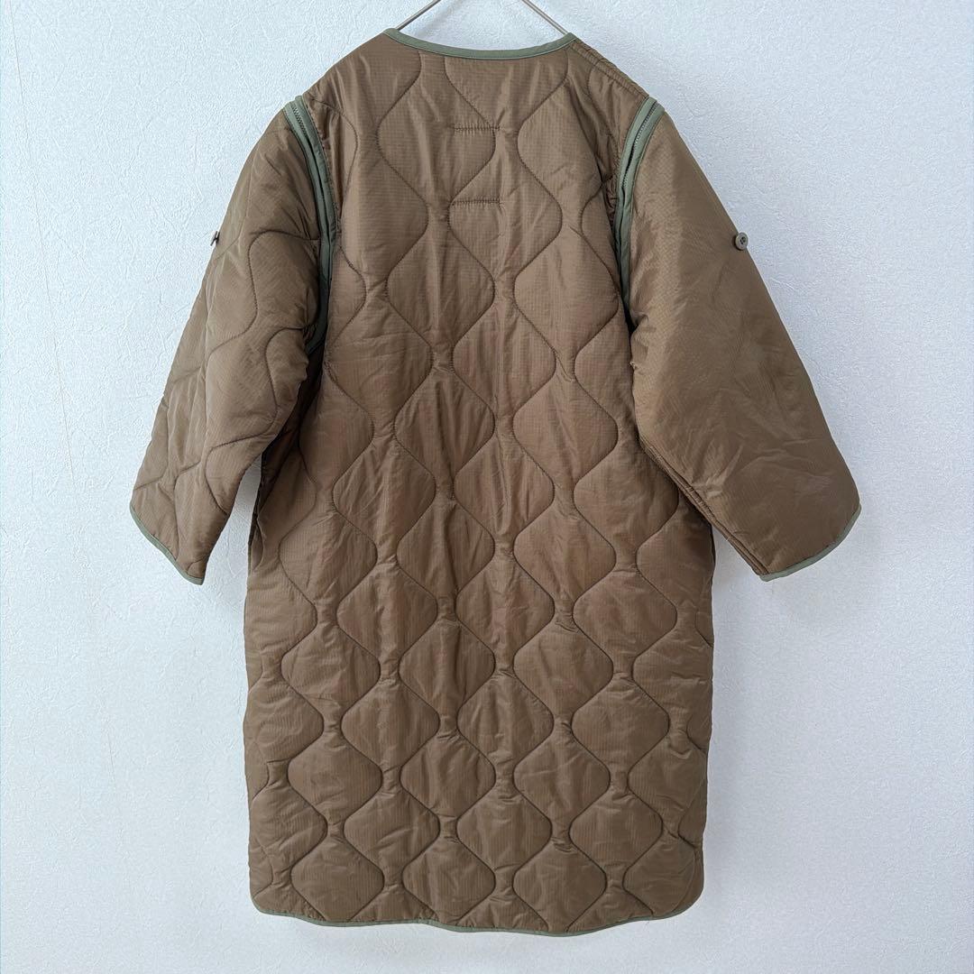 ジーナシス M-65 マルチウェイコート ミリタリー キルティング アウター F