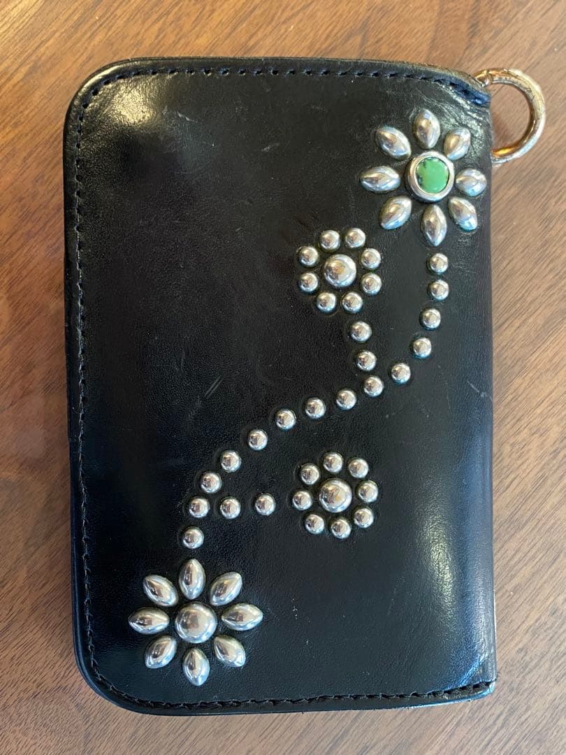 HTCレザー 二つ折り財布　セット