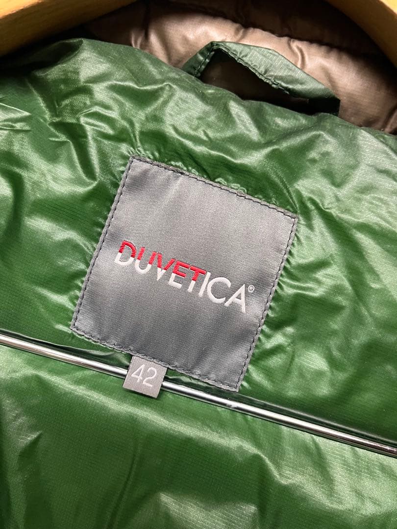 綺麗 DUVETICAデュベティカ リアルファーフーデッド ダウンジャケット42