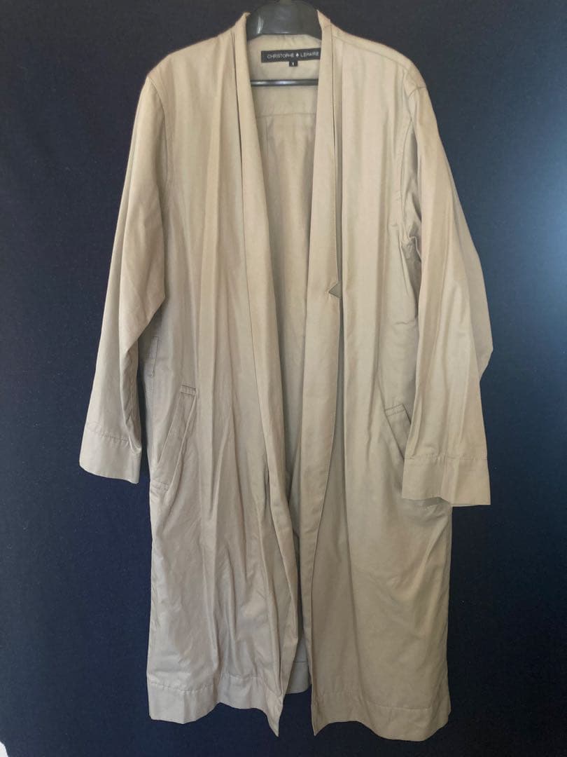 CHRISTOPHE LEMAIRE ベージュ ロングコート サイズ1