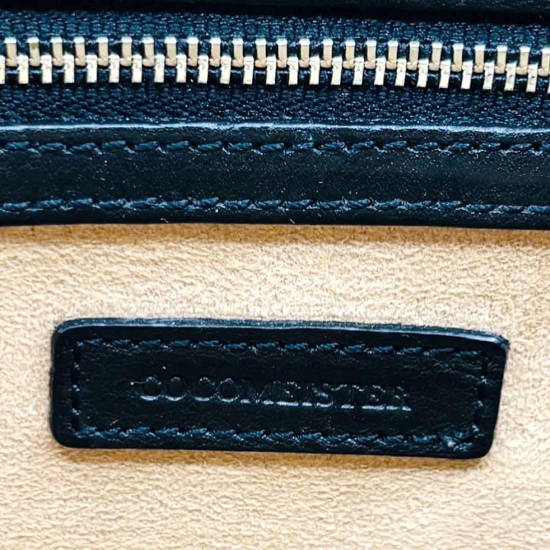 【美品】ココマイスター メッセンジャーバッグ ショルダーバッグ レザー A4 黒