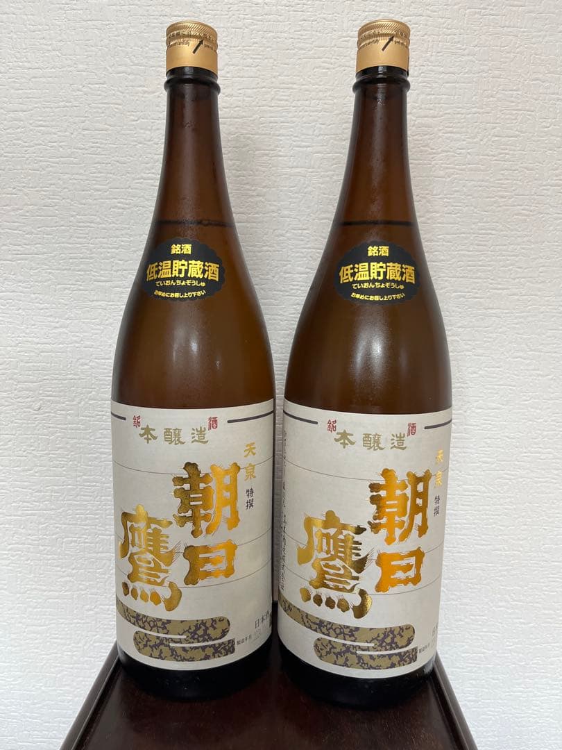本日、明日限定　高木酒造　朝日鷹 日本酒 1800ml 2本セット