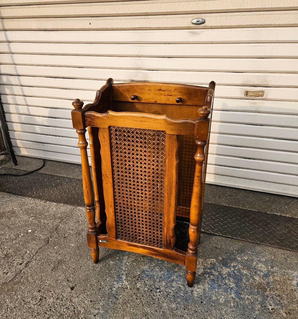 ヴィンテージ Karimoku オールドカリモク 傘立て コロニアル アンブレラ