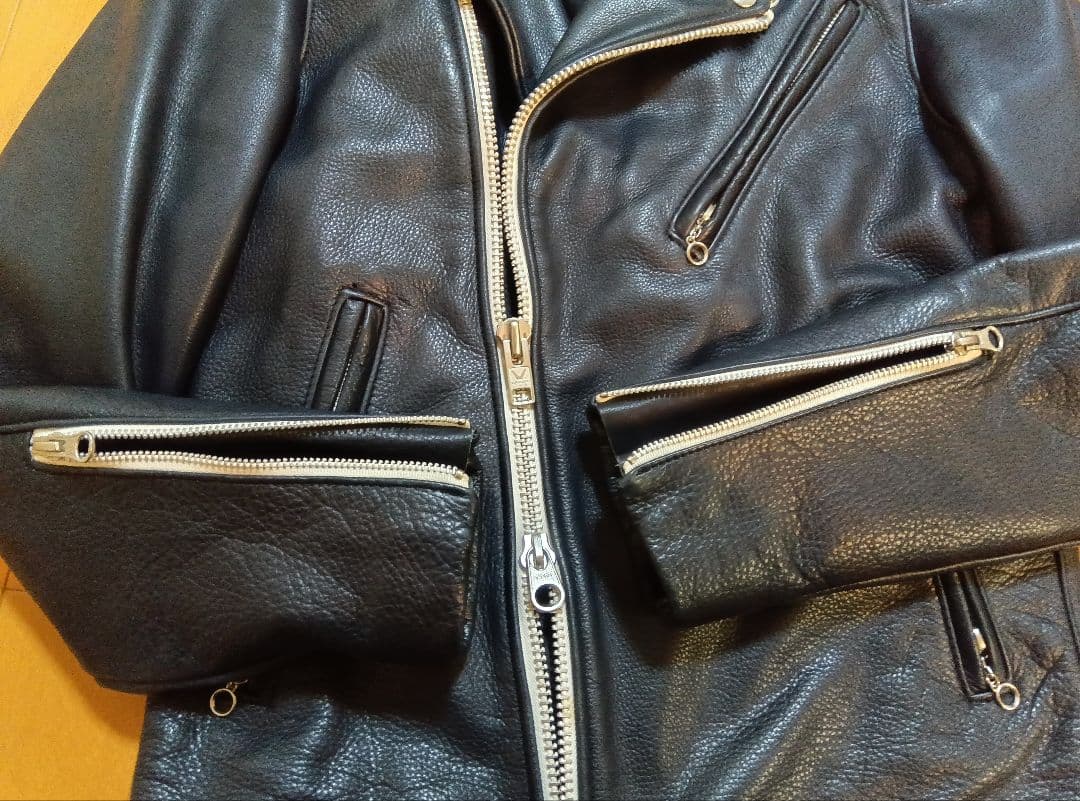 Y*T様 VANSONバンソンC2Rライダースロンハーマン別注34ネイビーNAV