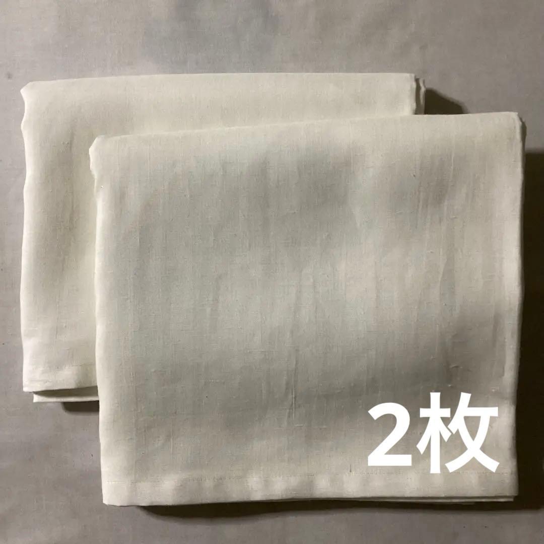 近江麻ラミー高級ワイシャツ生地シーツ220×155 2枚