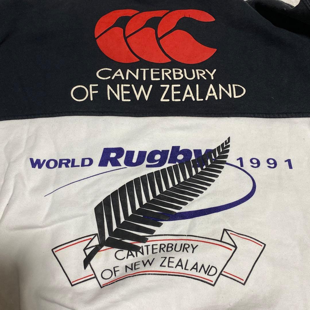 90s カンタベリーニュージーランド オールブラックス スウェット ジャージ L