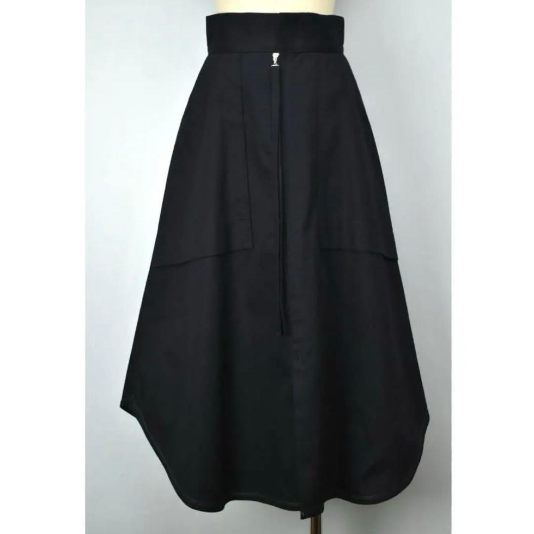 ねねここ✼UJOH✼ワークフレアスカート ネイビー M