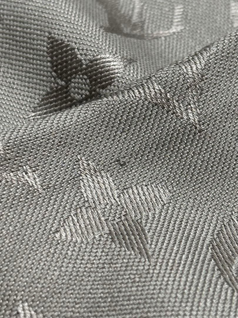 【最終値下げ】ルイヴィトン ショール・モノグラム グレージュ／グレー ストール