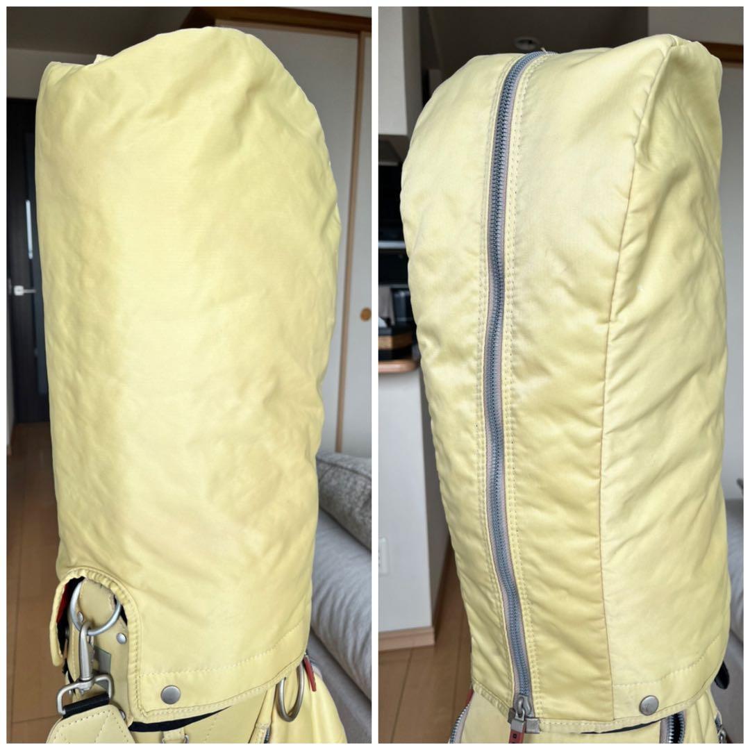 良品ONOFFオノフ カートキャディバッグ 9型軽量メンズ　レディース　クリーム