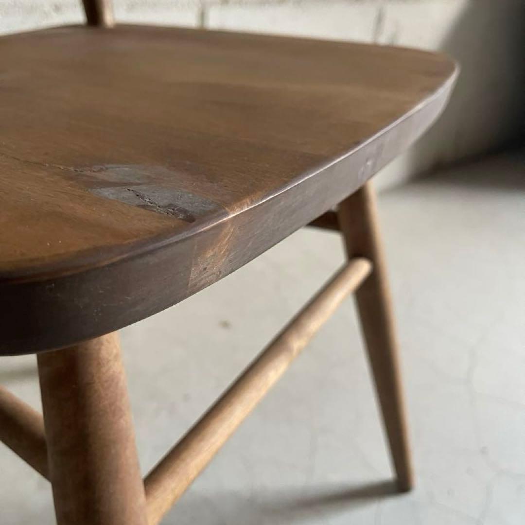 関家具　アネモネ　ダイニングチェア　バーチ無垢材　北欧テイスト　コンパクトサイズ