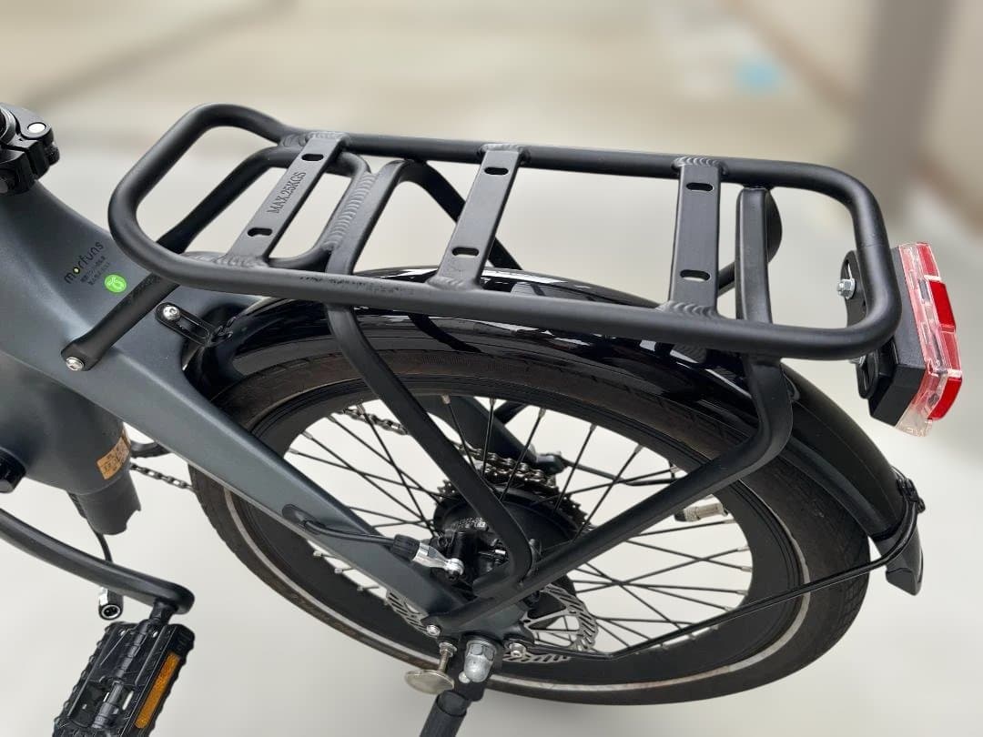 VELMO PEGASUS 電動アシスト折りたたみ自転車 純正リアキャリア付