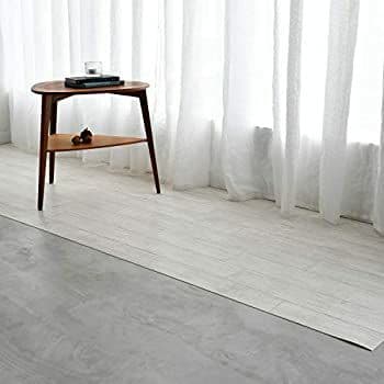 シャビー調フロアシート ペイントホワイト 90×1000cm