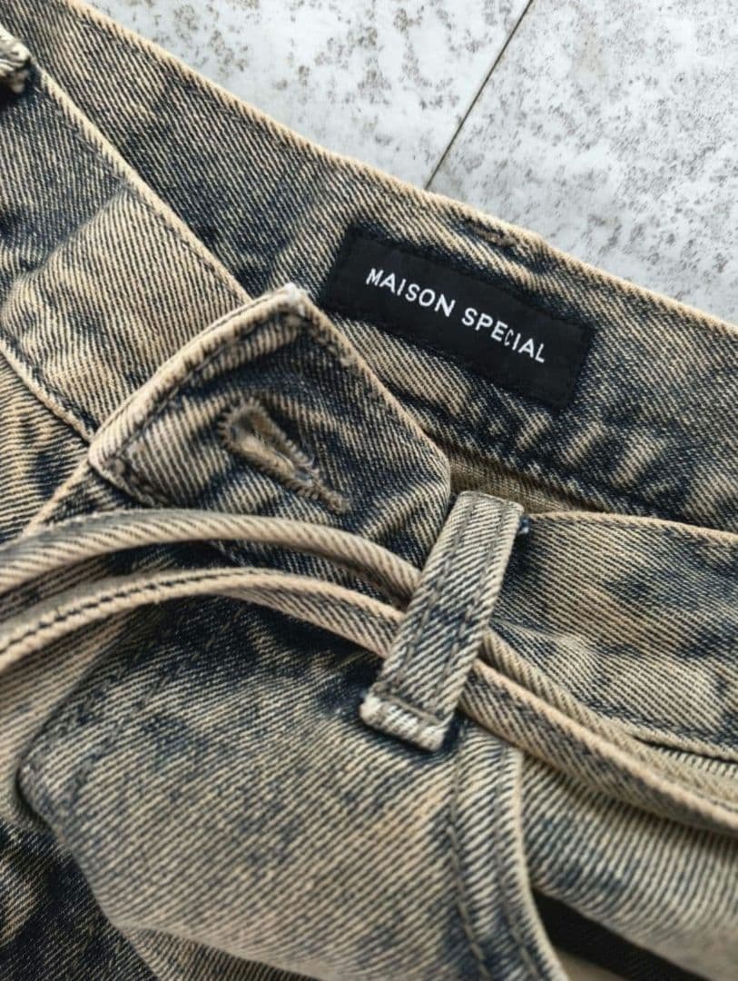 パンツ MAISON SPECIAL Colored Denim Pants 36
