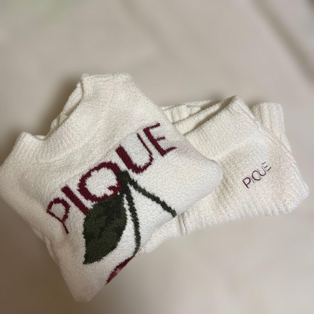 新品gelatopiqueチェリー 上下セット