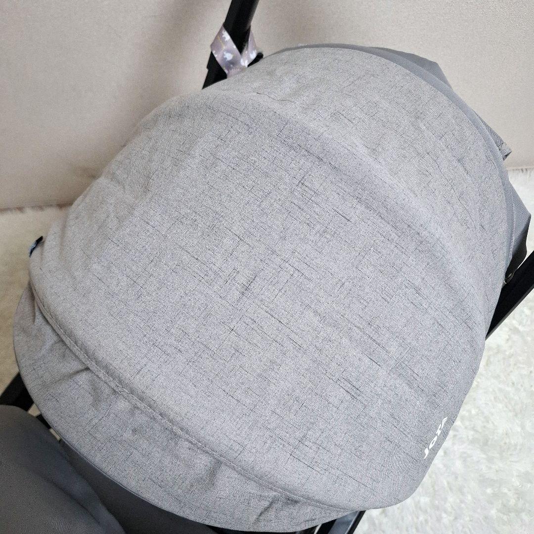 【状態良好】joie エヴァライトデュオ 二人乗りベビーカー グレー