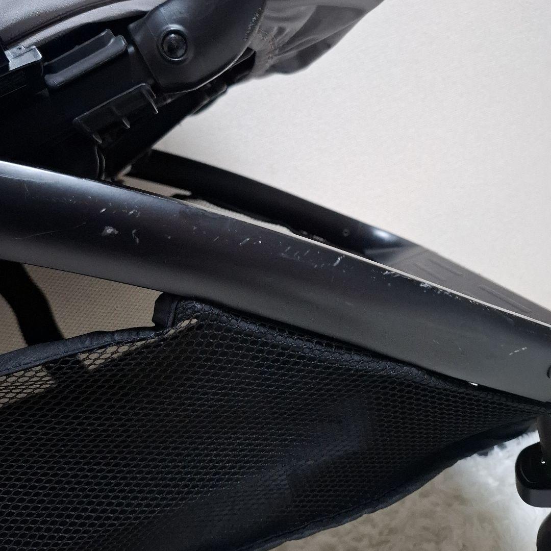 【状態良好】joie エヴァライトデュオ 二人乗りベビーカー グレー