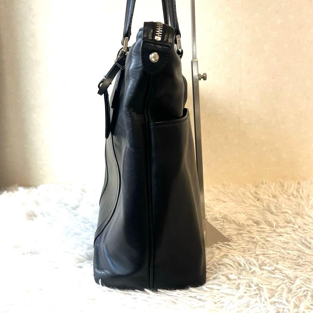 PORTER SORT ソート トートバッグ オールレザー 肩掛け　ポーター　黒