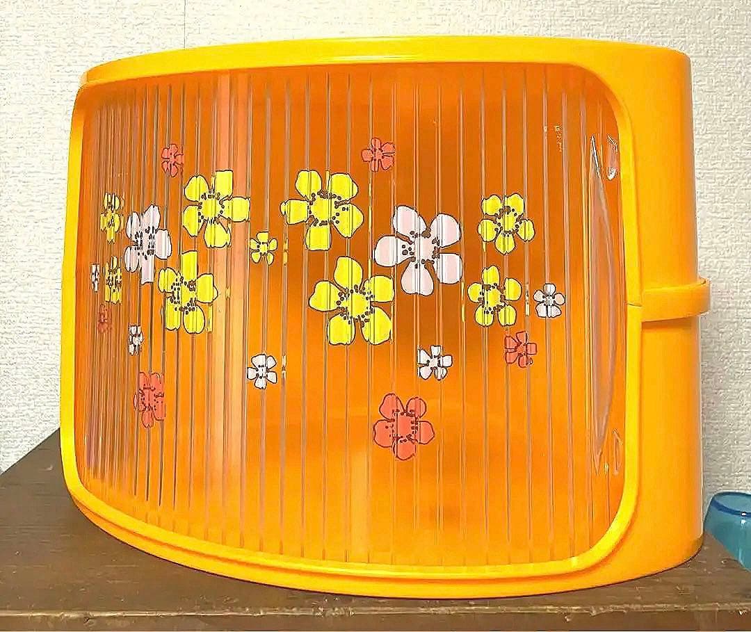 調味料　ケース　フラワー　昭和レトロ　オマケ付き
