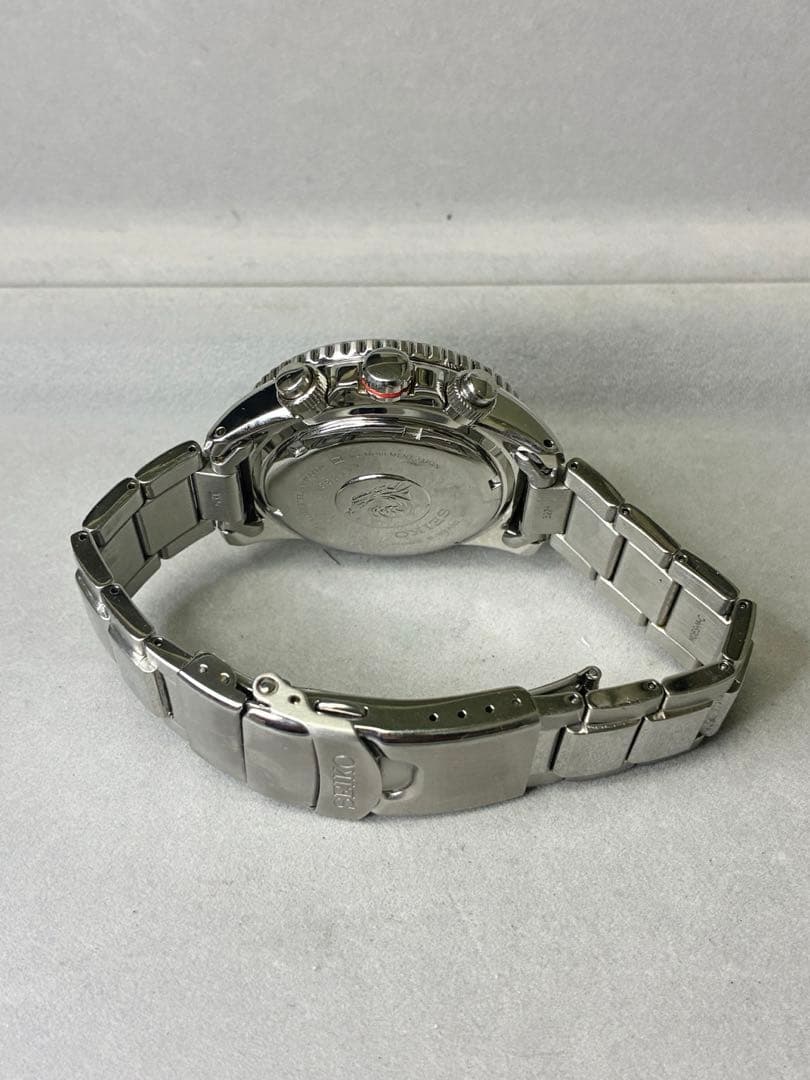 SEIKO PROSPEX ダイバー腕時計 V175-0AD0 クオーツ 稼働