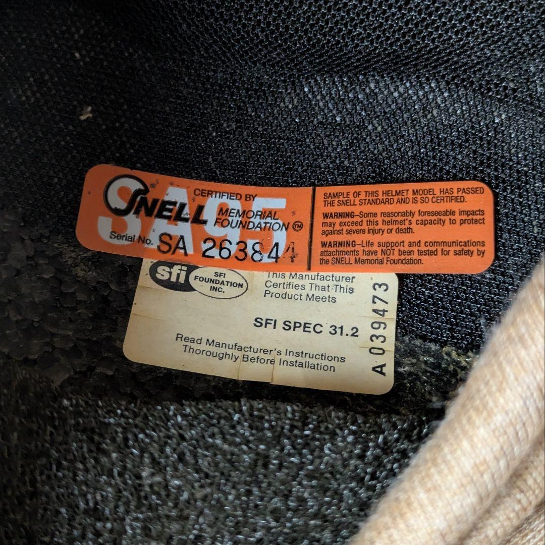 w*u様 BELL SNELL SPORT II SA95 ベル フルフェイス