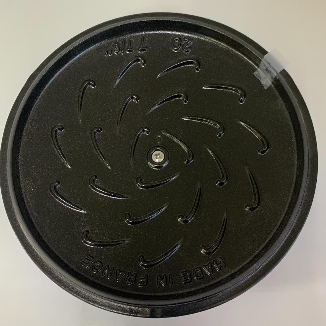 ★未使用　Staub　ラ・ココット　鍋　ブルーベリー　20㎝　3L