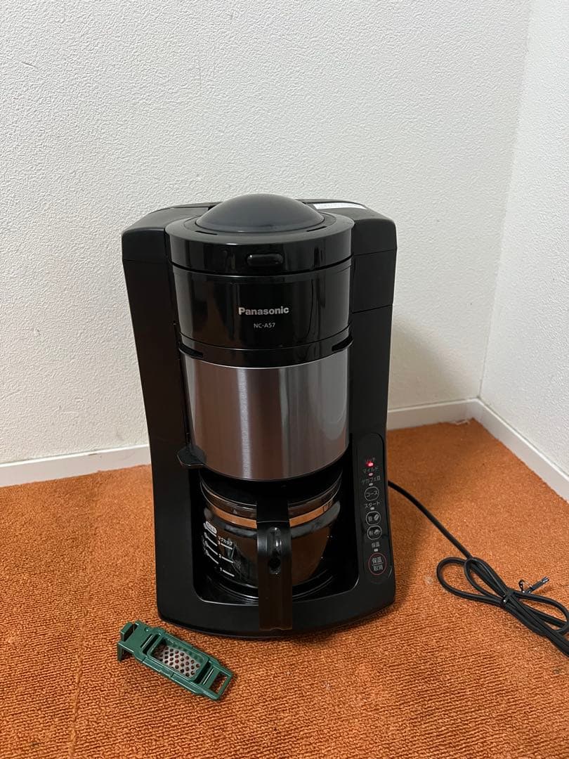 美品 Panasonic 2023年製 コーヒーメーカー NC-A57-K