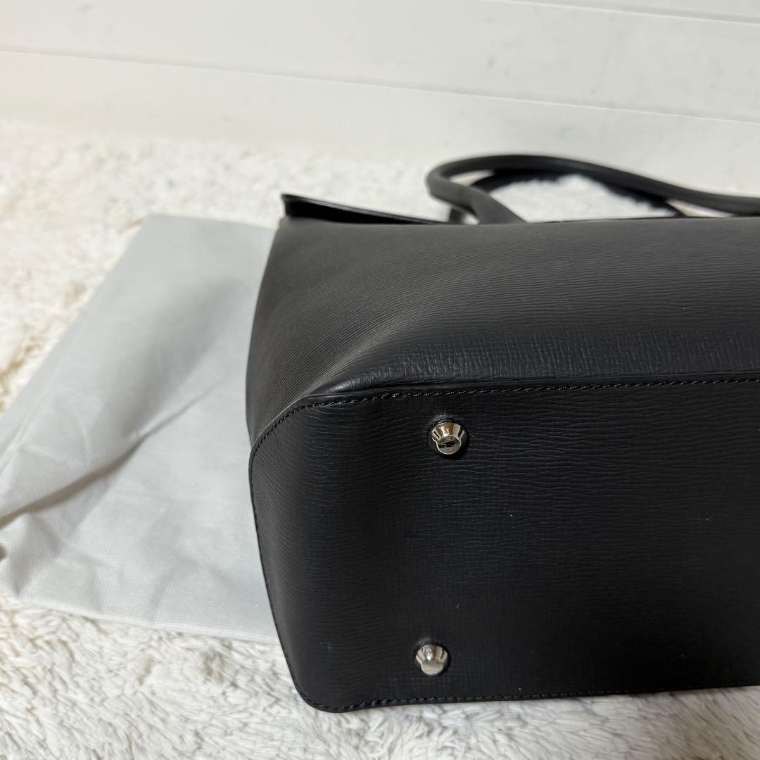⭐️新品未使用⭐️ FARO ファーロ　トートバッグ　Cartello レザー　黒