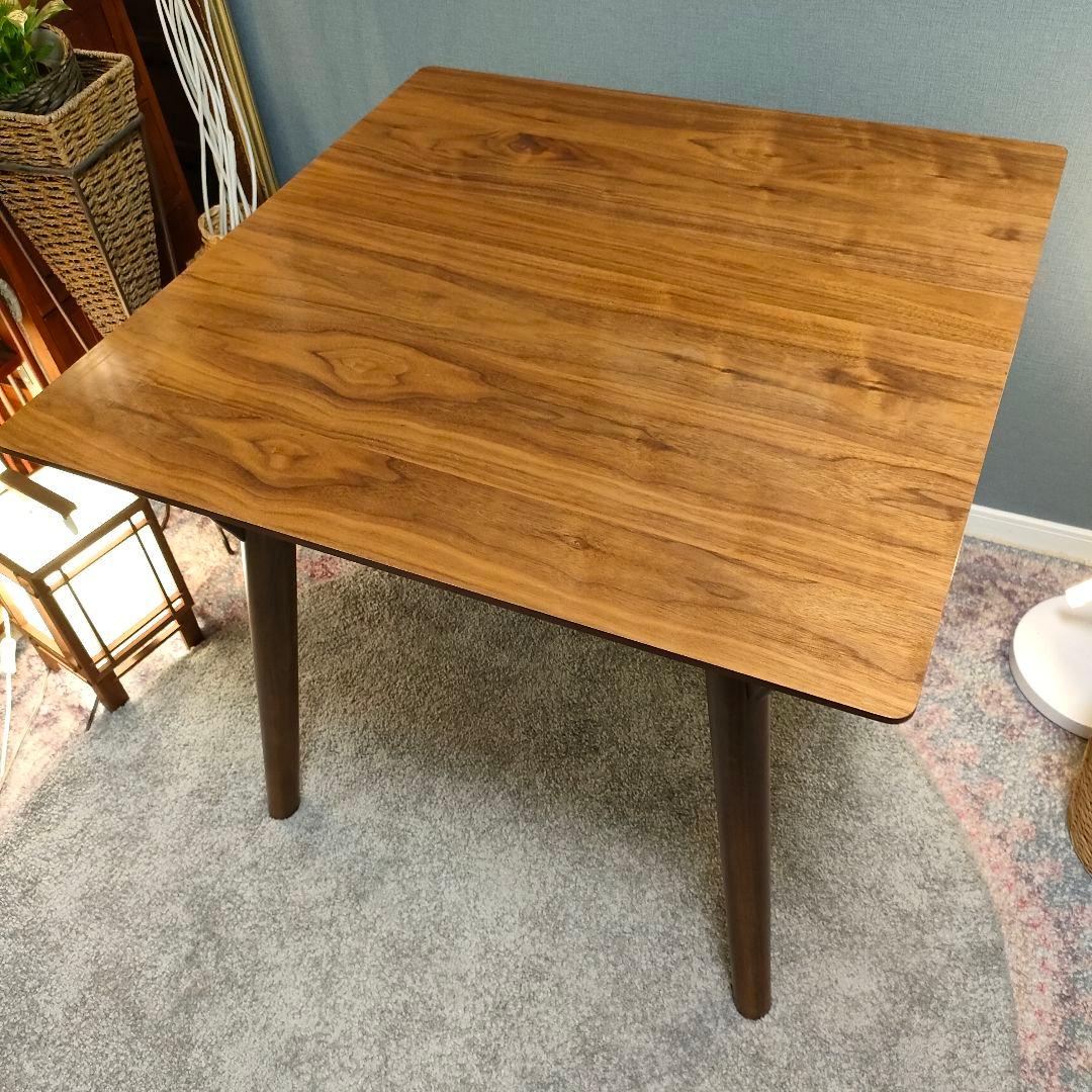 NITORI ニトリ DTフィルン ダイニングテーブル 80cm角／MBR