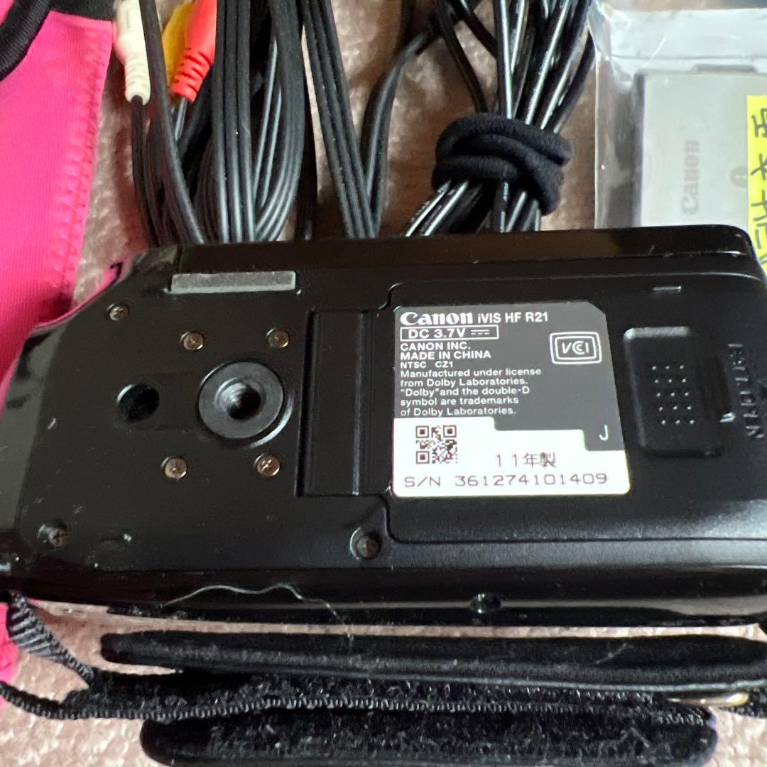 キャノンビデオカメラ　ivs HF R21